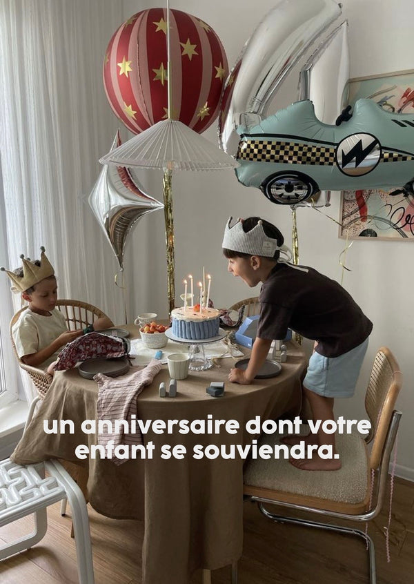 Prestation décoration anniversaire enfant