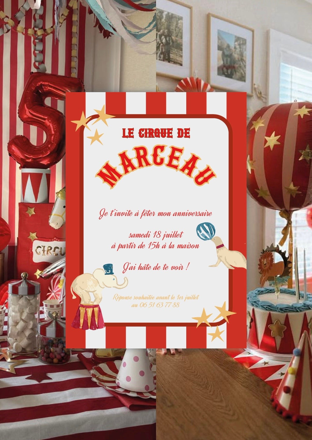 Prestation décoration anniversaire enfant